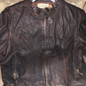 Leather jacket